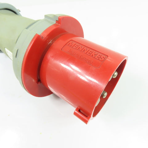 Mennekes TYP 1231A 63A 380-415V 3P+E IP44 Pin And Sleeve Power Plug Connector