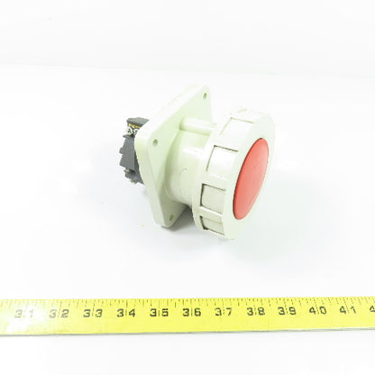 Bryant 460R7W 60A 480VAC 3 Phase Pin & Sleeve Receptacle