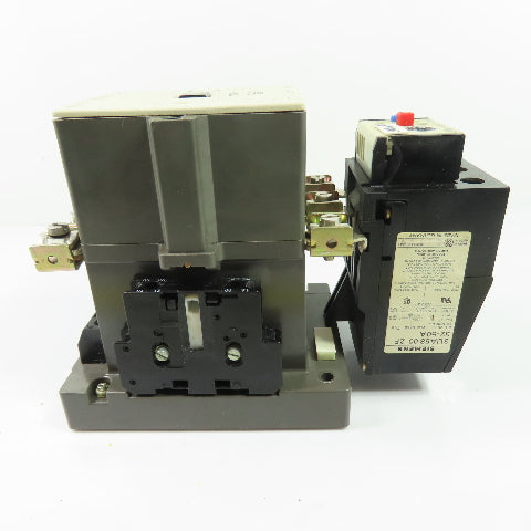 Siemens 3TB4717-0A 3-Pole Motor Starter Contactor 600V W/ 3UA58 00-2F 32-50A