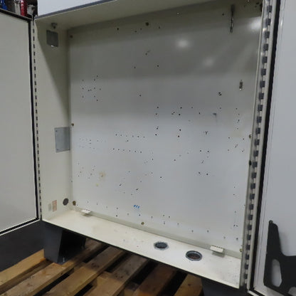 Hoffman A606012LP 60" x 60" x 12" Free Standing 2 Door Electrical Enclosure