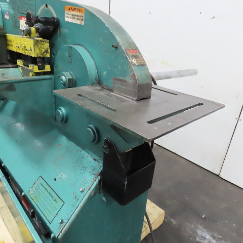 Piranha P-65 65 Ton 5 Station Punch Notch Shear Ironworker 480V 3Ph Tested