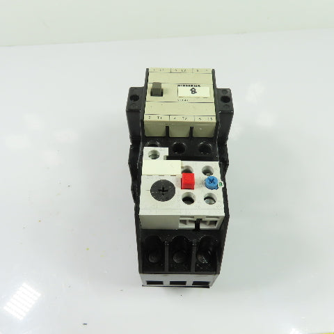 Siemens 3TB44 17-0A..Z/G51445 Motor Starter Contactor W/3UA54 00-1G Relay 4-6.3A