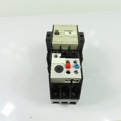 Siemens 3TB44 17-0A..Z/G51445 Motor Starter Contactor W/3UA54 00-1G Relay 4-6.3A