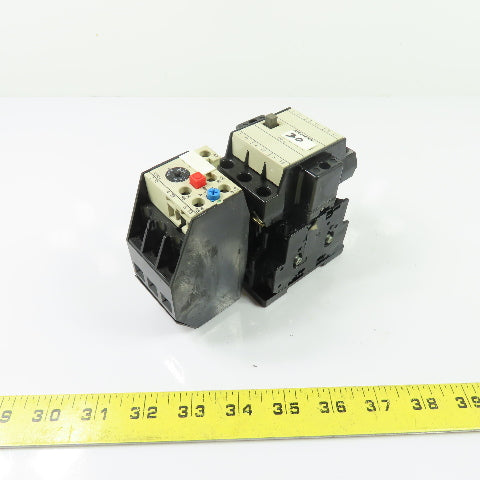 Siemens 3TB44 17-0A..Z/G51445 Motor Starter Contactor W/3UA54 00-2C Relay 16-25A