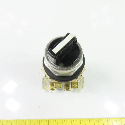 Allen-Bradley 800T-J2KD7 3-Position Selector Switch Ser N 600V