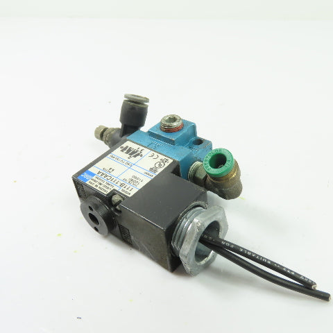 MAC 111B-111CAAA Solenoid Valve 110/120VAC 150PSI 6.8W