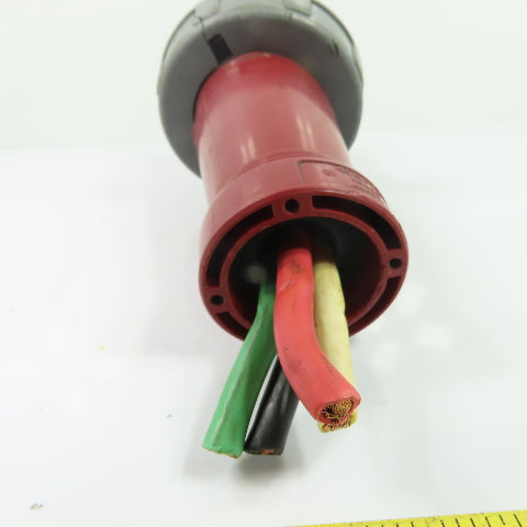 Hubbell 460P7W 60A 3Ph 480VAC Pin and Sleeve Plug Receptacle