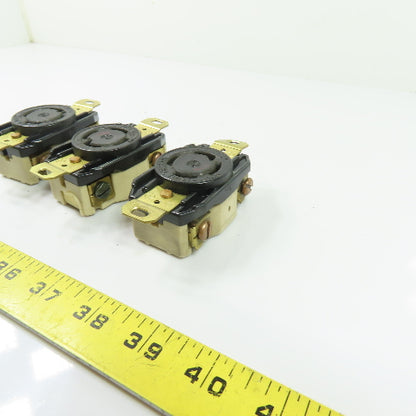 Hubbell 30A 480V 3Ph Twist-Lock Receptacle Lot Of 3