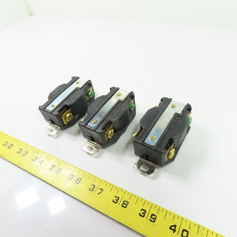 Bryant L16-30 30A 480V 3Ph Locking Receptacle Lot Of 3