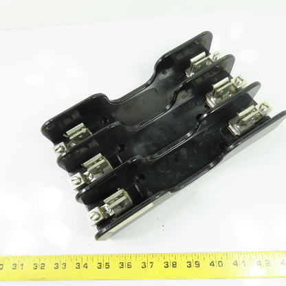 Gould Shawmut 61008R 100A 3-Pole Class R Open Fuse Block 600V