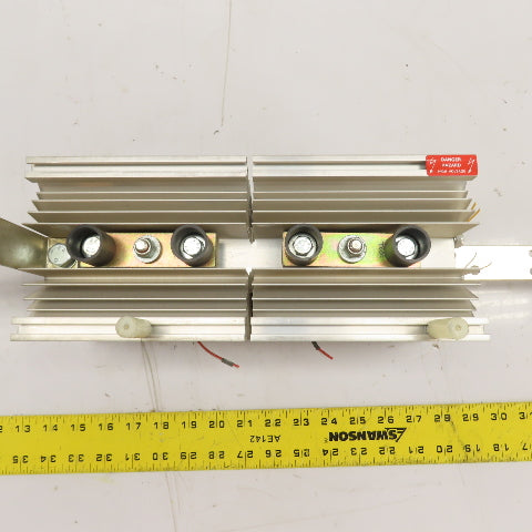 Heatsink Fuse Assembly 12.5" x 5" x 5" W/ 450A 500V fuse