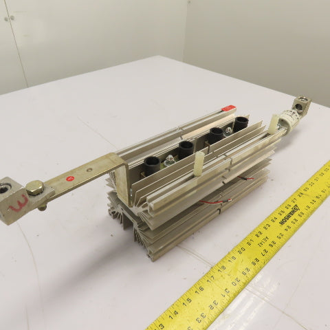 Heatsink Fuse Assembly 12.5" x 5" x 5" W/ 450A 500V fuse