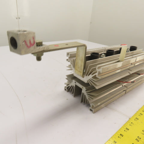 Heatsink Fuse Assembly 12.5" x 5" x 5" W/ 450A 500V fuse