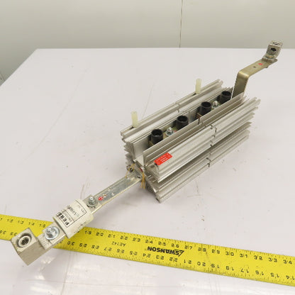 Heatsink Fuse Assembly 12.5" x 5" x 5" W/ 450A 500V fuse