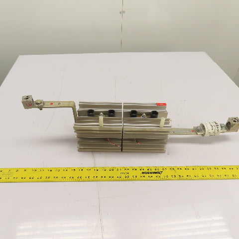 Heatsink Fuse Assembly 12.5" x 5" x 5" W/ 450A 500V fuse