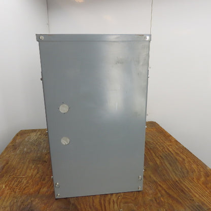 Square D 15T3H 15kVA 3Ph Dry Type Transformer 480V Pri 208Y/120V Sec Tested