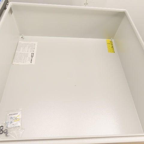 Hubbell Wiegmann N412303010CLG 30" x 30" x 10" Electrical Enclosure Wall Mout