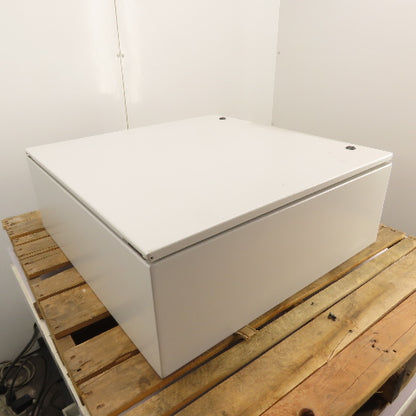 Hubbell Wiegmann N412303010CLG 30" x 30" x 10" Electrical Enclosure Wall Mout