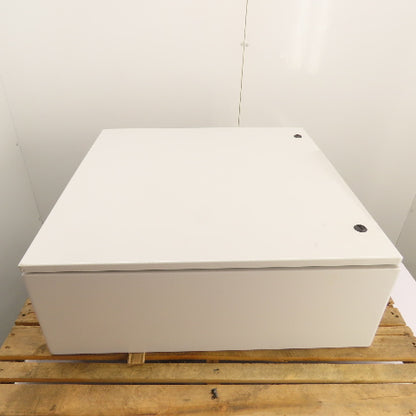 Hubbell Wiegmann N412303010CLG 30" x 30" x 10" Electrical Enclosure Wall Mout
