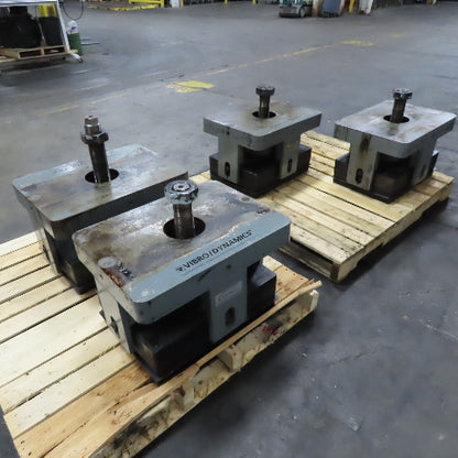 Vibro Dynamics 24MXL1002 Micro Level Stamping Press Vibration Isolator Lot Of 4
