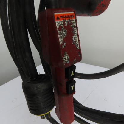 Dayton 9N100B 1 Ton 2000Lb Electric Chain Hoist 15' Lift 16FPM 230/460V 3Ph