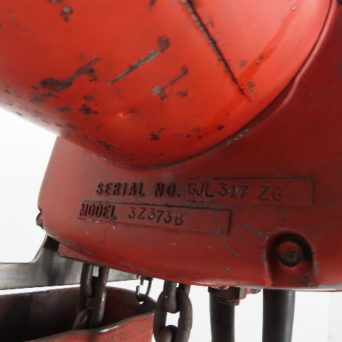 Dayton 9N100B 1 Ton 2000Lb Electric Chain Hoist 10' Lift 16FPM 230/460V 3Ph