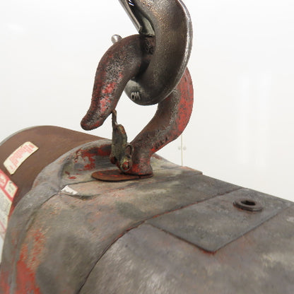 Dayton 9N100B 1 Ton 2000Lb Electric Chain Hoist 10' Lift 16FPM 230/460V 3Ph