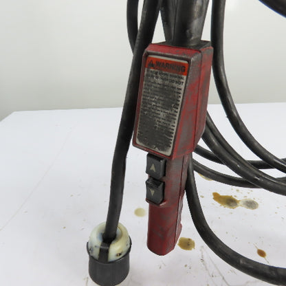 Dayton 9N100B 1 Ton 2000Lb Electric Chain Hoist 10' Lift 16FPM 230/460V 3Ph