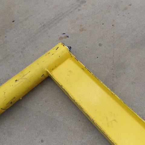 1/4 Ton Capacity Free Standing 360° Swivel Jib Crane 84" Swing 12' Headroom