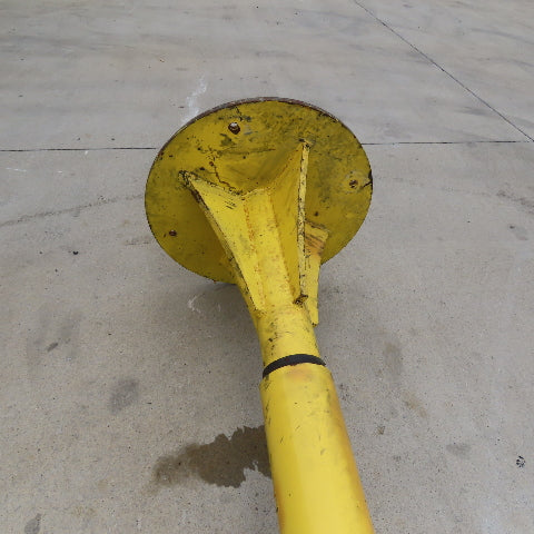 1/4 Ton Capacity Free Standing 360° Swivel Jib Crane 84" Swing 12' Headroom