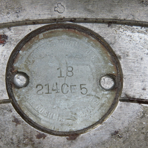 Cushman 214CE5 4 Jaw Independent Scroll Lathe Chuck 18" OD 3-1/4" Thru Hole