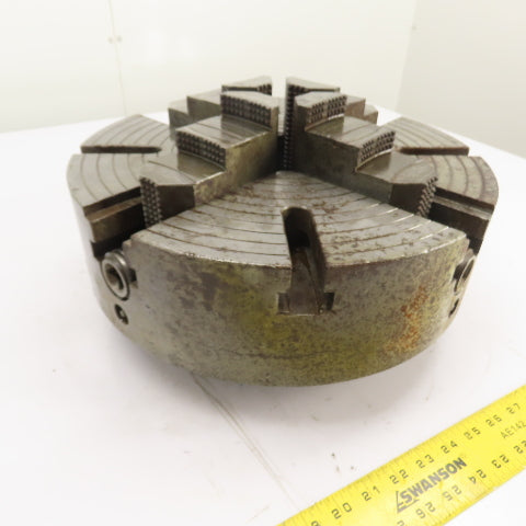 Union 56415 L-1 15"OD Independent 4-Jaw Lathe Chuck L1 3-1/2" Thru Hole