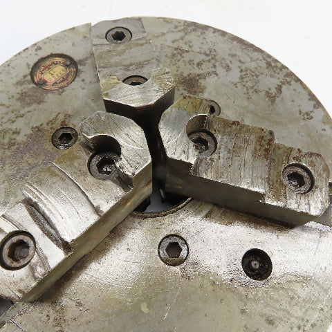 Cushman 236E5 12" 3-Jaw Self Centering Power Lathe Chuck 3" Thru Hole