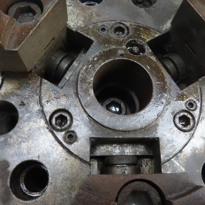 Logansport Machine Co. 10" 3-Jaw Power Lathe Chuck 1-11/16" Thru Hole