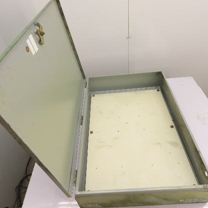 36" x 24" x 6" Electrical Enclosure W/ Back Plate Hinged Door
