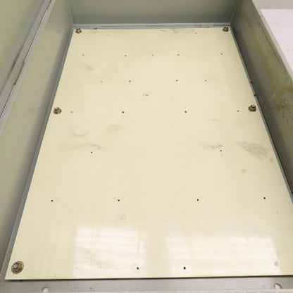 36" x 24" x 6" Electrical Enclosure W/ Back Plate Hinged Door