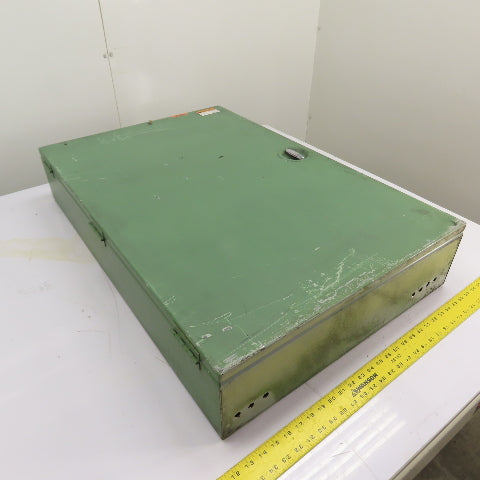 36" x 24" x 6" Electrical Enclosure W/ Back Plate Hinged Door