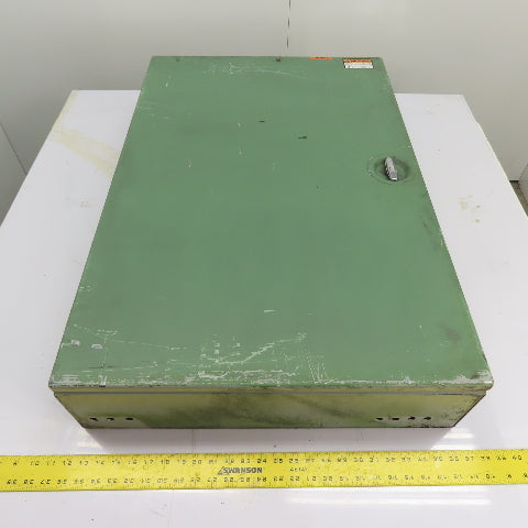 36" x 24" x 6" Electrical Enclosure W/ Back Plate Hinged Door
