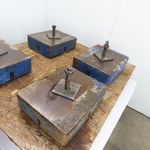 Vibro/Dynamics 16L2000 Micro Level Isolator Machine Mount Pad 16.3x13.3" Lot/4