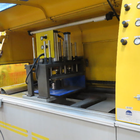 Pat Mooney PMI-NC30L 30" Fully Automatic CNC Straight Cut Saw 15Hp 460V Tested