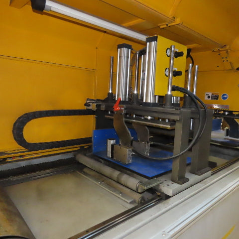 Pat Mooney PMI-NC30L 30" Fully Automatic CNC Straight Cut Saw 15Hp 460V Tested