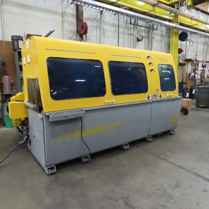 Pat Mooney PMI-NC30L 30" Fully Automatic CNC Straight Cut Saw 15Hp 460V Tested