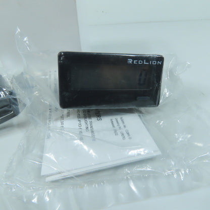 Red Lion CUB4L000 Digital LCD Display Panel Counter 9-28VDC