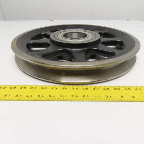 Demag S400 18-DMR20 18" Wire Rope Hoist Spoked Sheave 90mm Bearing Bore