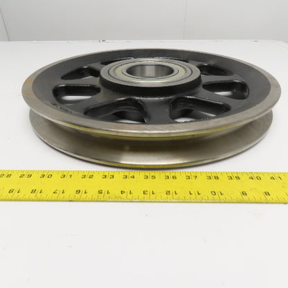 Demag S400 18-DMR20 18" Wire Rope Hoist Spoked Sheave 90mm Bearing Bore
