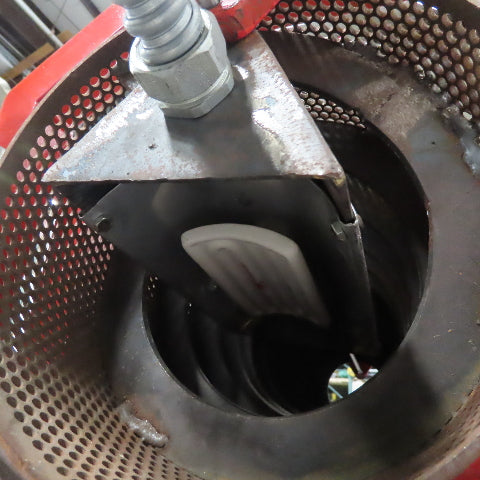 Compact Rotating Trummel Material Dryer Separator 0-60RPM 480V 3Ph