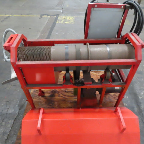 Compact Rotating Trummel Material Dryer Separator 0-60RPM 480V 3Ph
