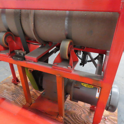 Compact Rotating Trummel Material Dryer Separator 0-60RPM 480V 3Ph