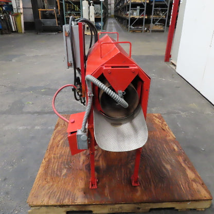 Compact Rotating Trummel Material Dryer Separator 0-60RPM 480V 3Ph