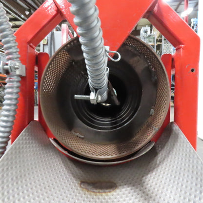 Compact Rotating Trummel Material Dryer Separator 0-60RPM 480V 3Ph